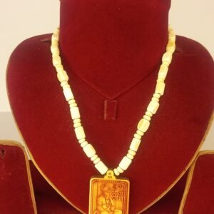 Pure Tulsi Mahavir Locket Mala